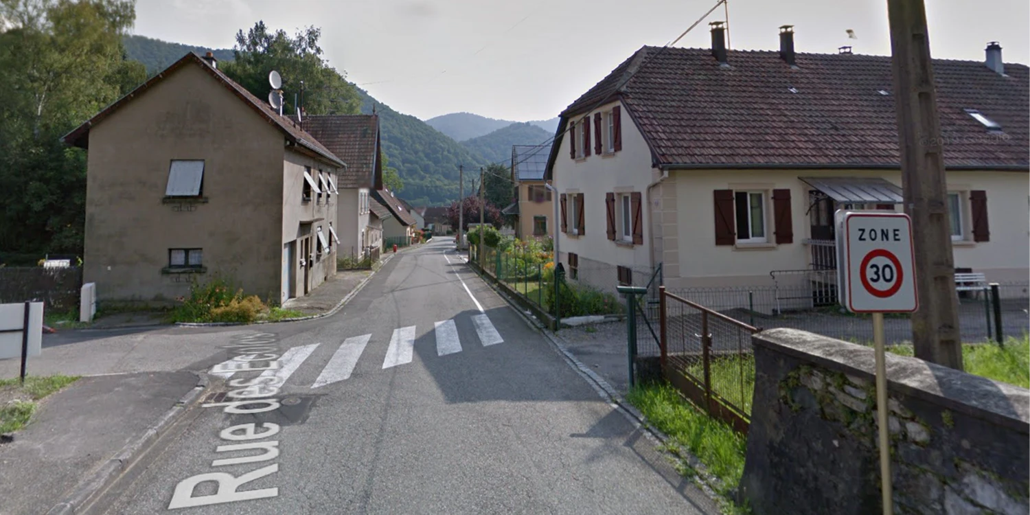 Hier hielt der Rentner seinen Sohn gefangen: Malmerspach in der Region Grand Est.