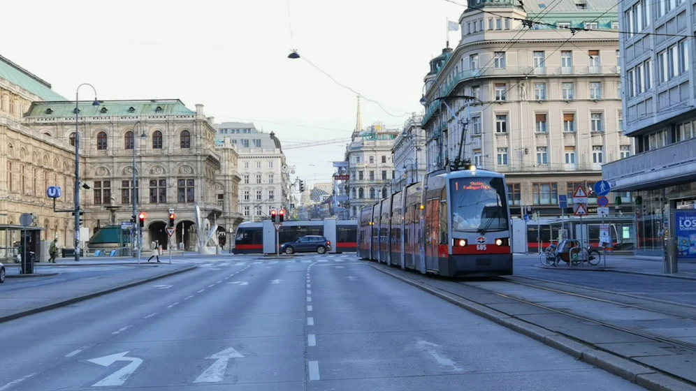 Lockdown in Wien.