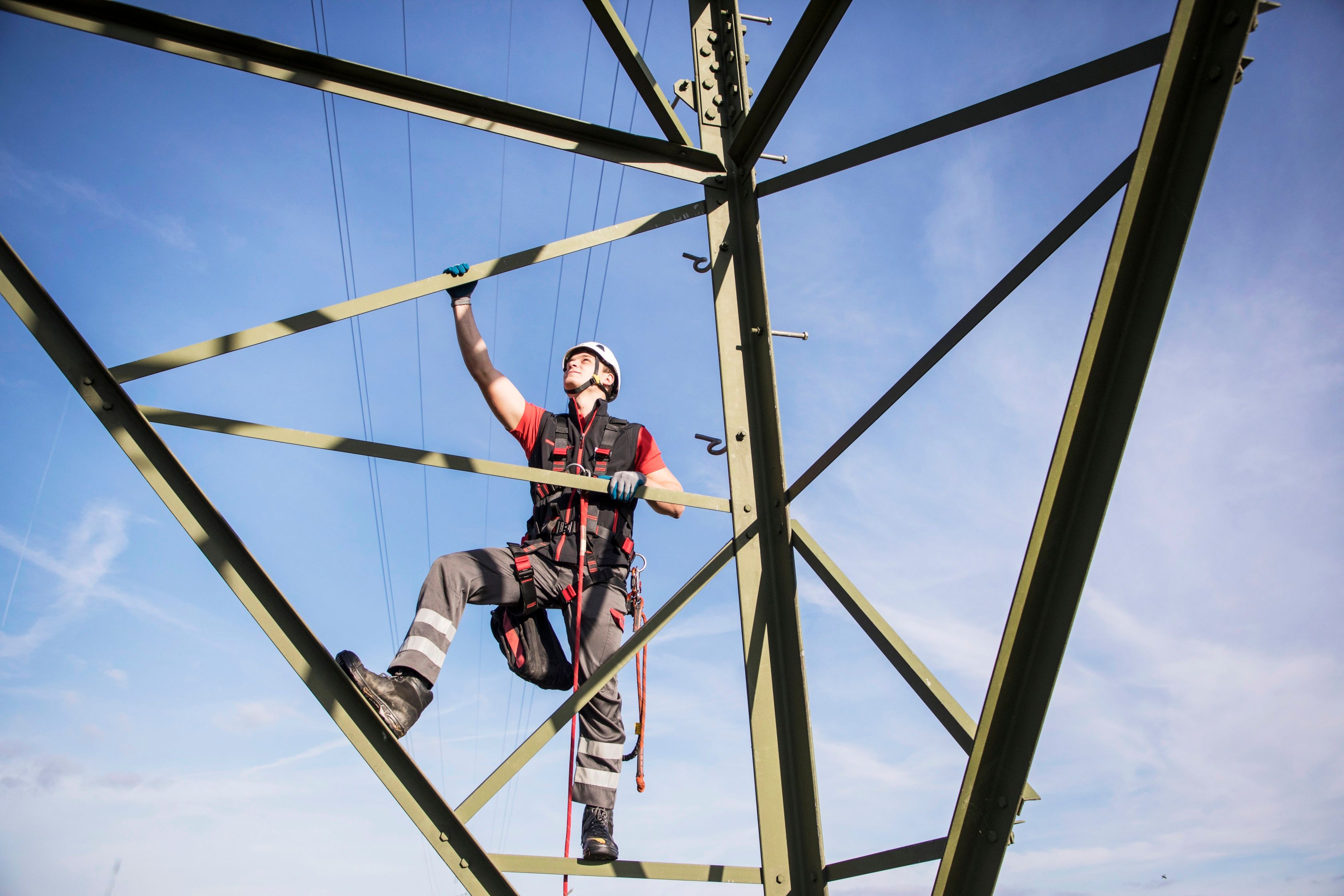 Ausbildung in luftiger Höhe