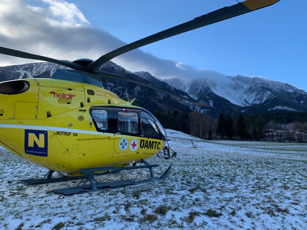Großeinsatz am Schneeberg