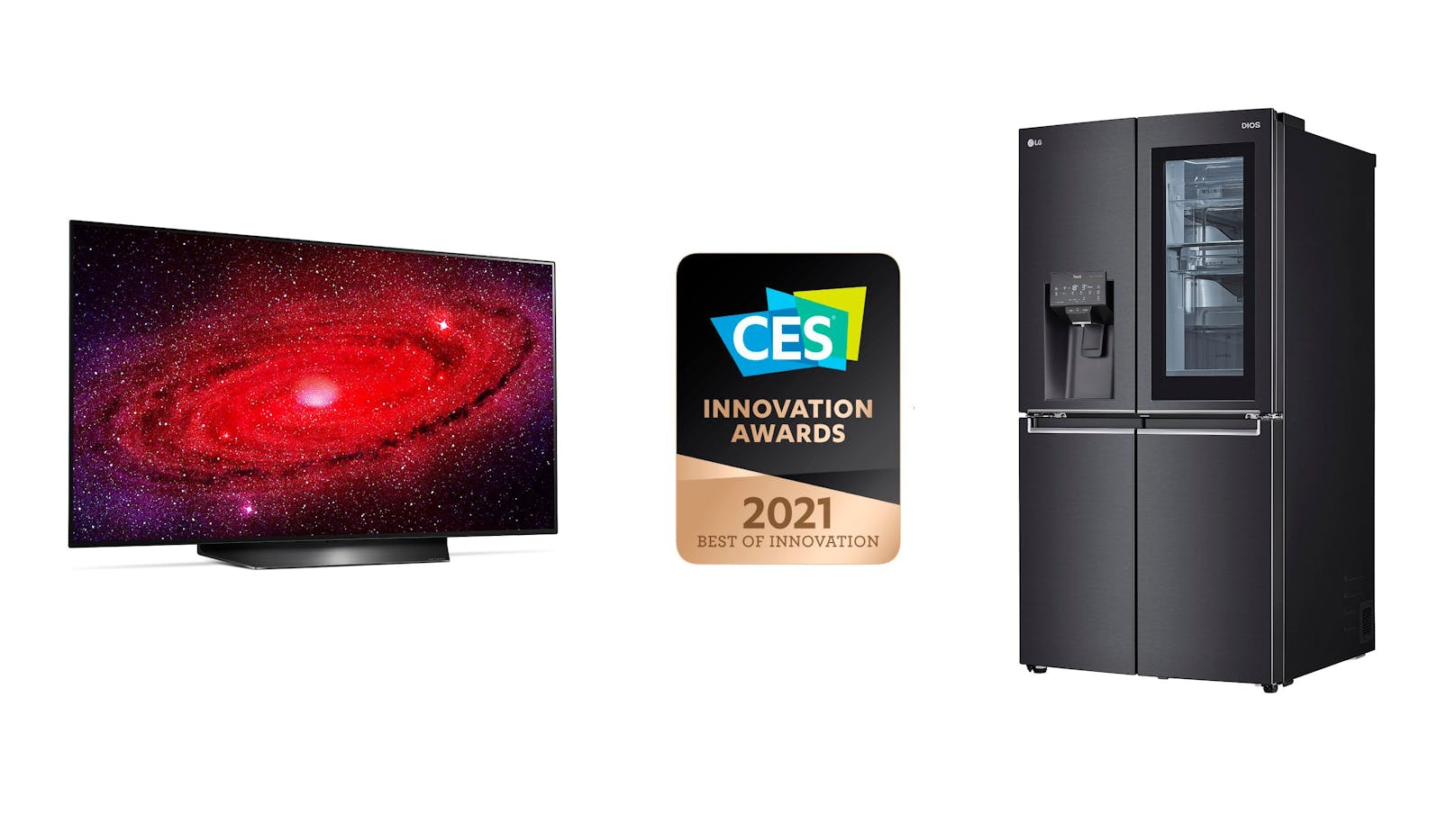 LG mit CES Innovation Awards 2021 ausgezeichnet.