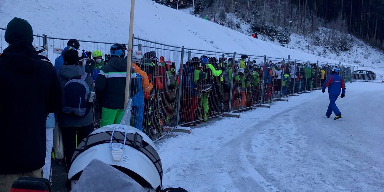 Ski-Andrang Hinterstoder