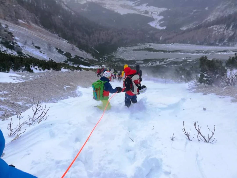 Die Bergretter am Schneeberg