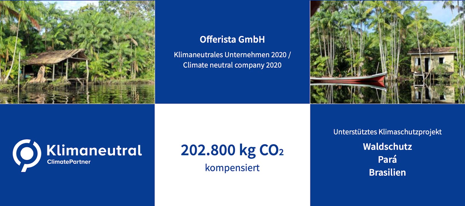 Im Zeichen der Nachhaltigkeit: Offerista Group wurde 2020 klimaneutral.