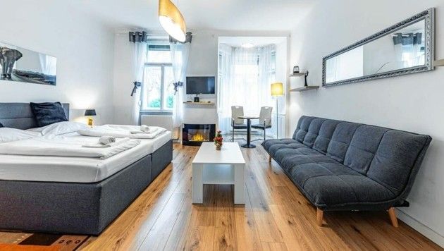 Ein Blick in das Innere der Villa in Wien-Hietzing