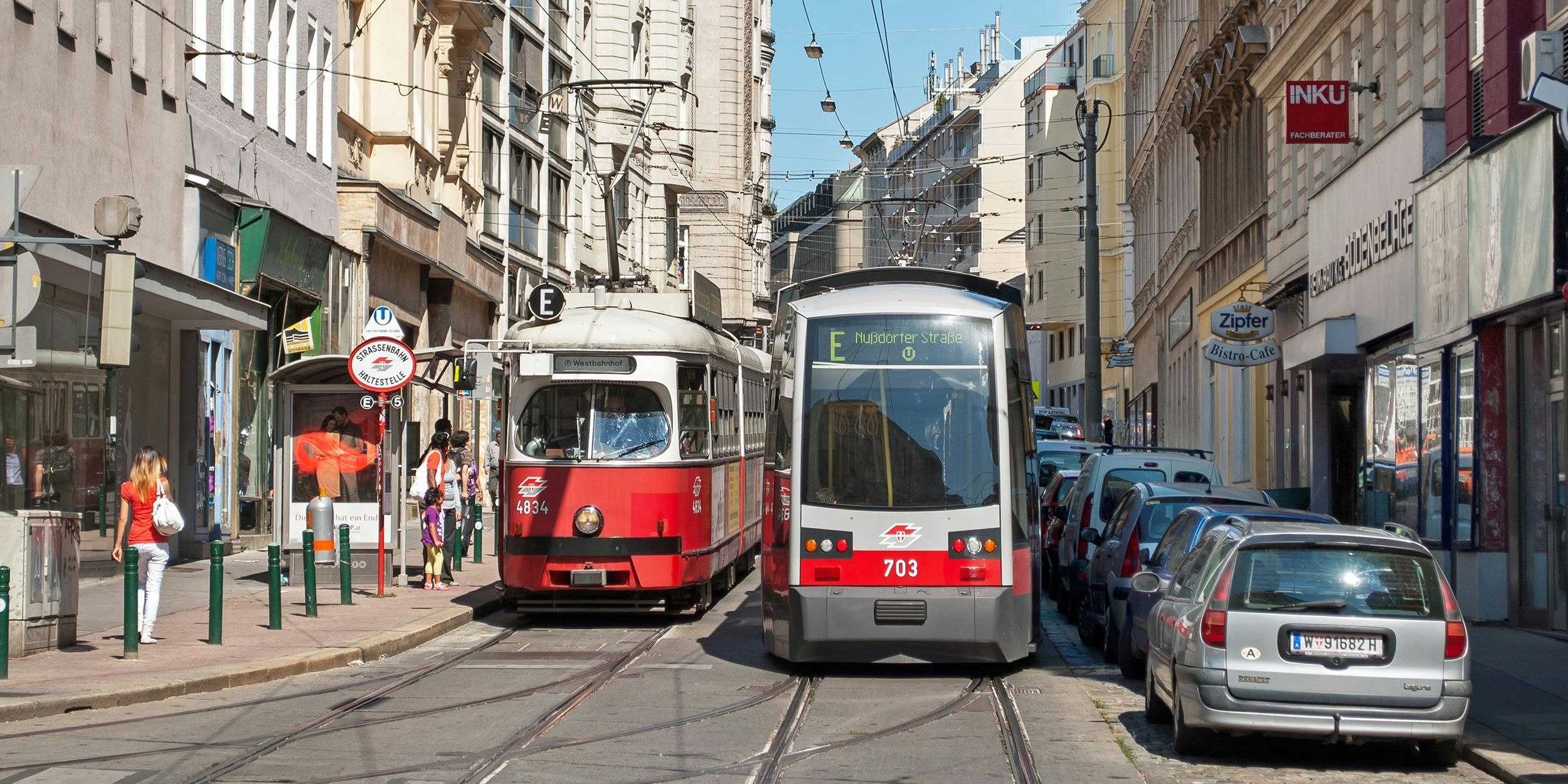 Bis Dezember 2020 galt die Blindengasse (Josefstadt) als Falschparker-Hotspots.