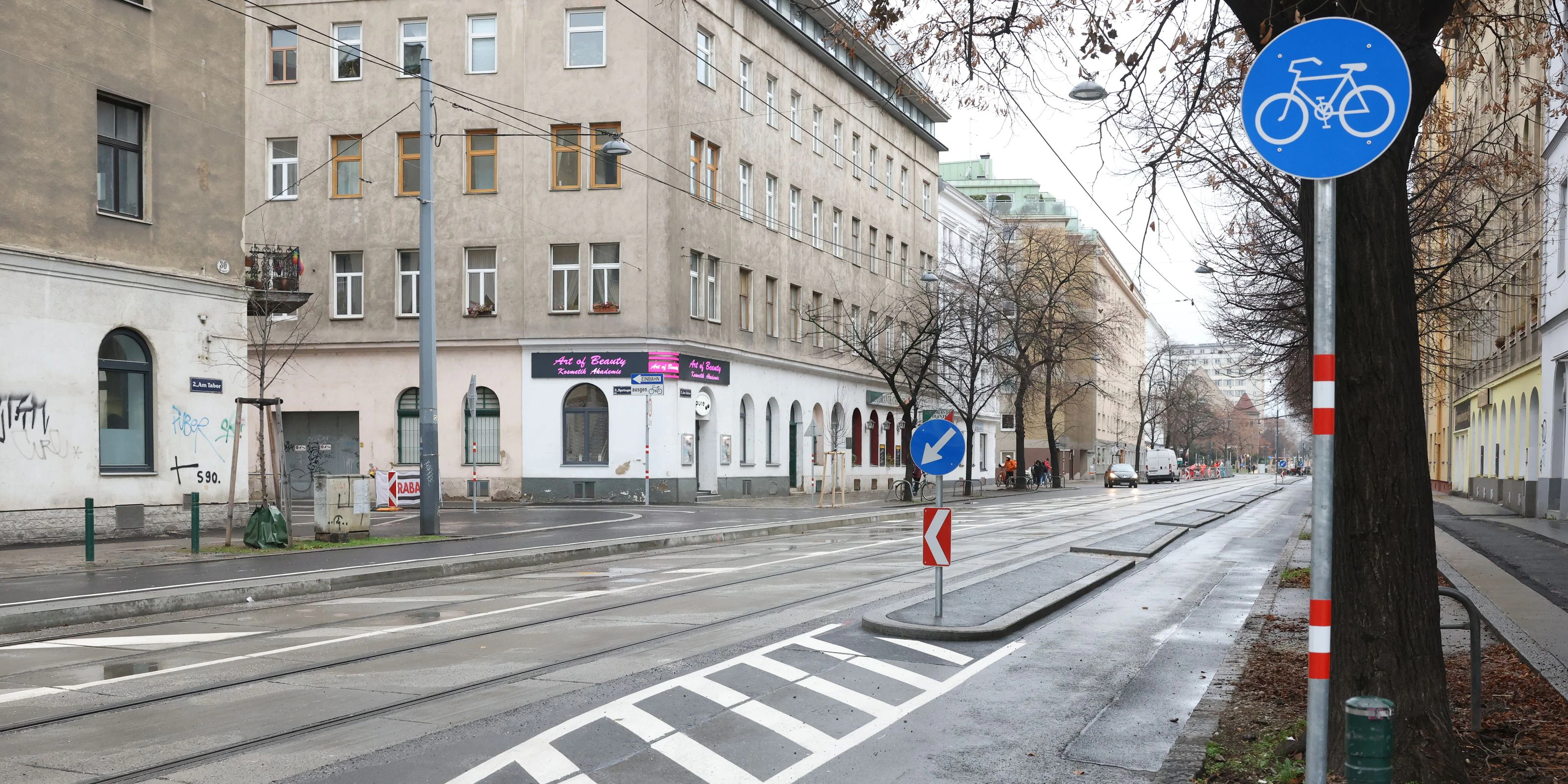 Protected Bake Lane im 2. Bezirk 