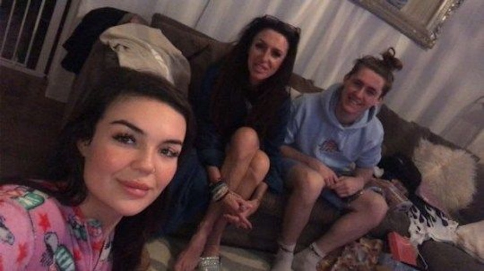 Das letzte gemeinsame Foto der Familie.