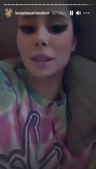 Lena Meyer-Landrut mit einem Beauty-Filter.