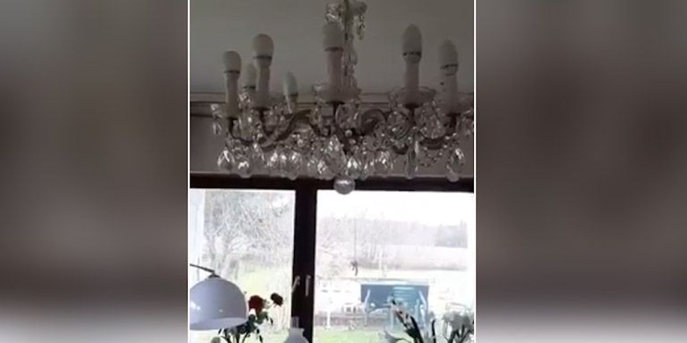 In vielen Haushalten wackelte die Deckenbeleuchtung.