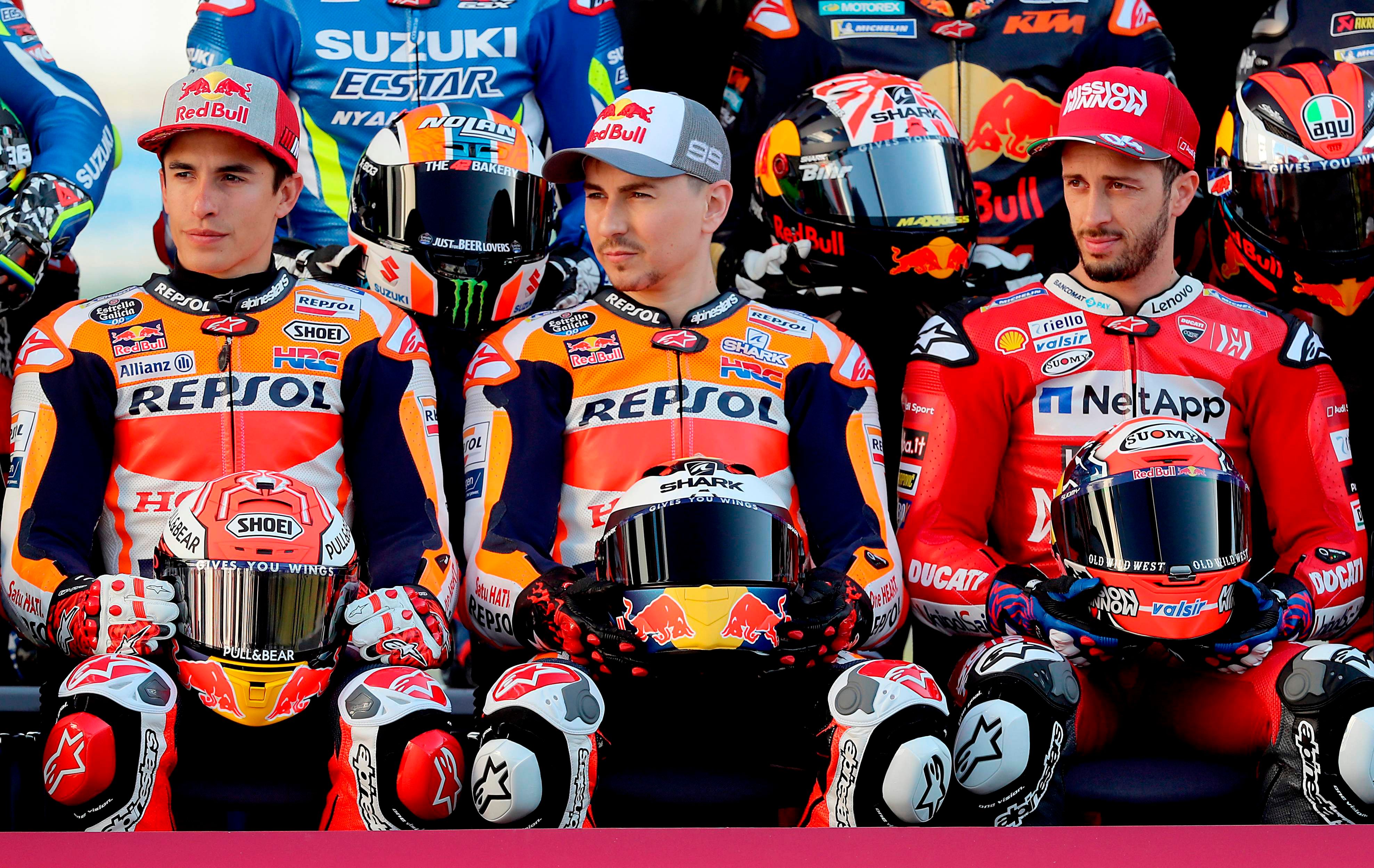 Jorge Lorenzo und Andrea Dovizioso.