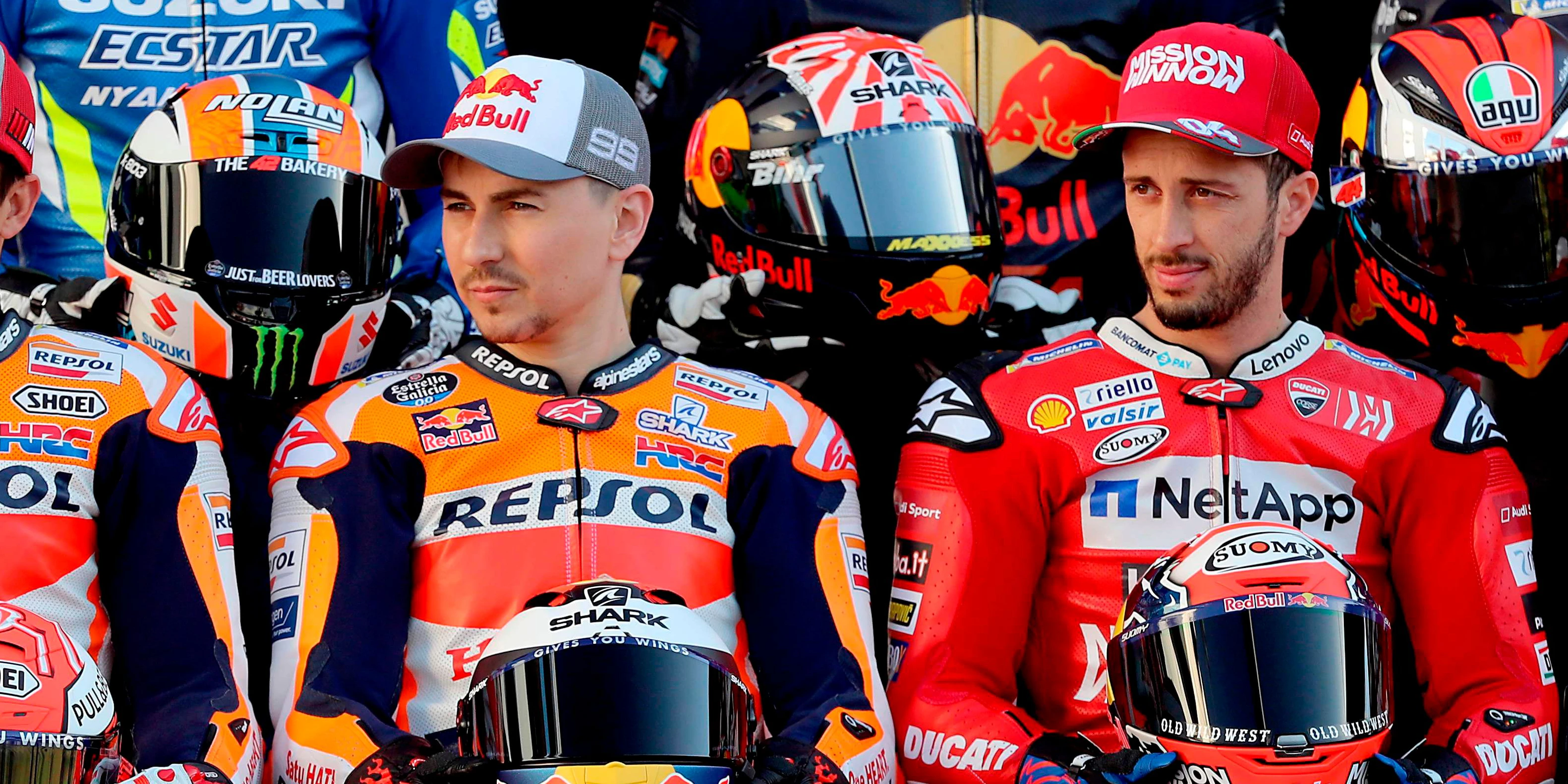 Jorge Lorenzo und Andrea Dovizioso.