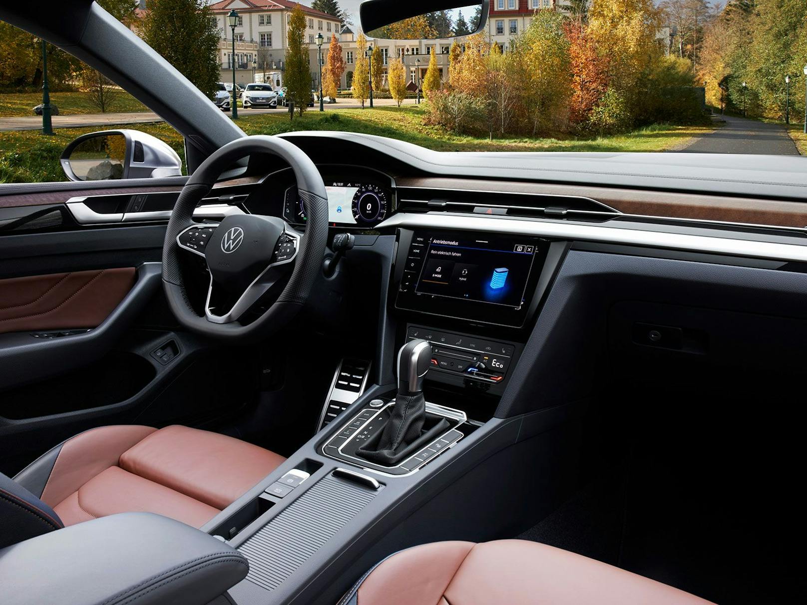 Luxuriöser Innenraum im Stil des VW Passat