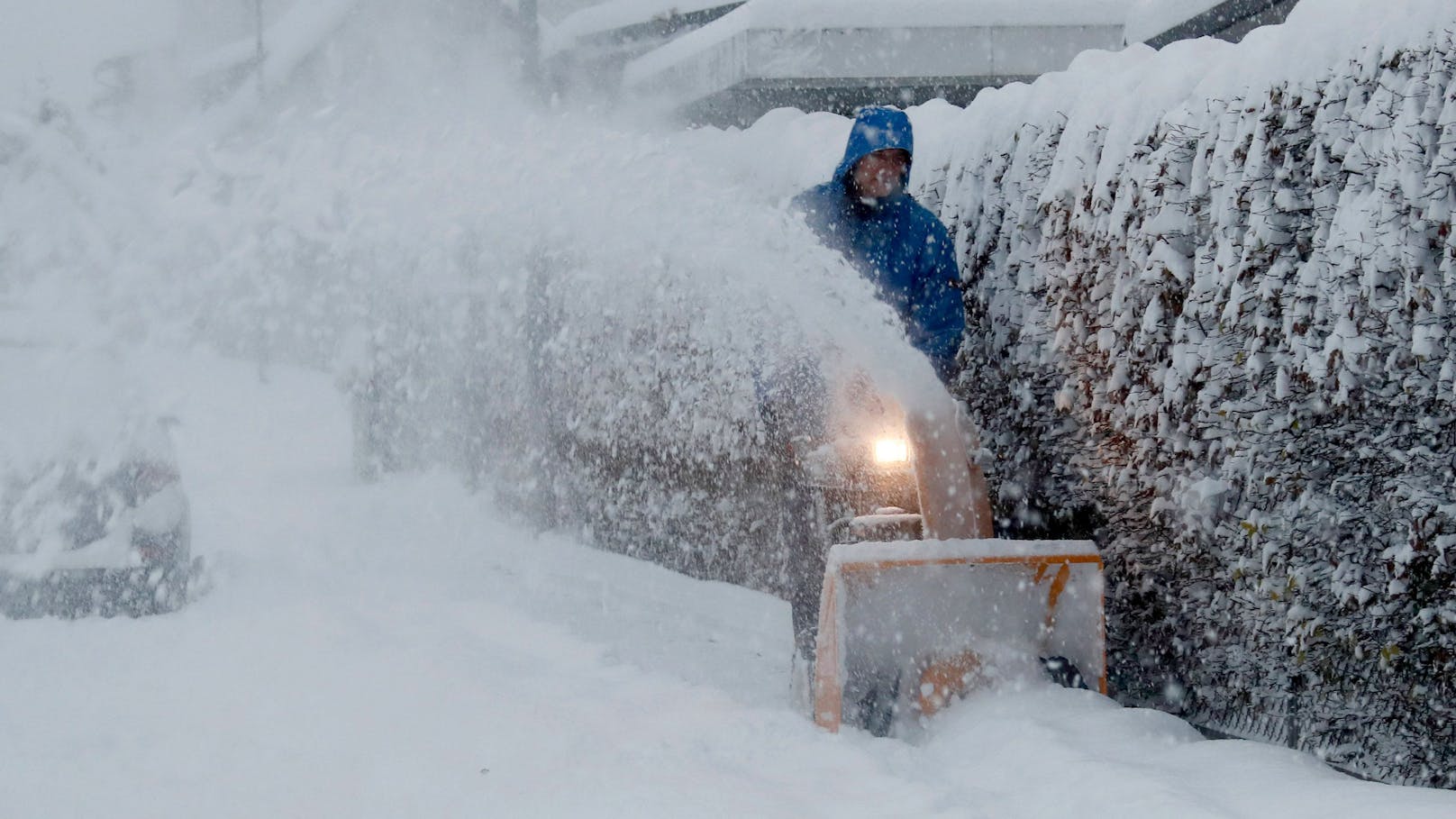 Der Schnee kehrt nach Österreich zurück.