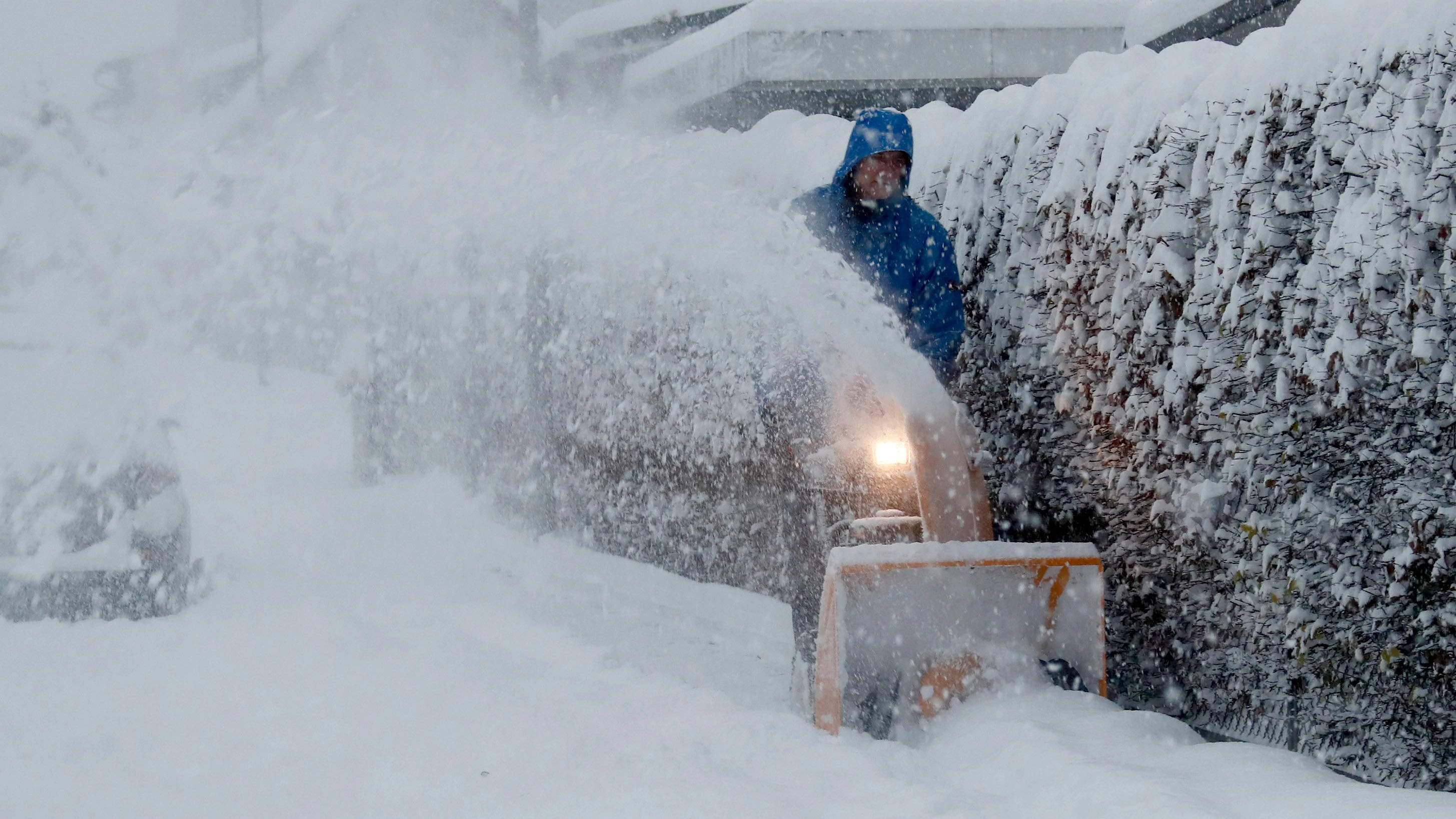 Schnee in Österreich