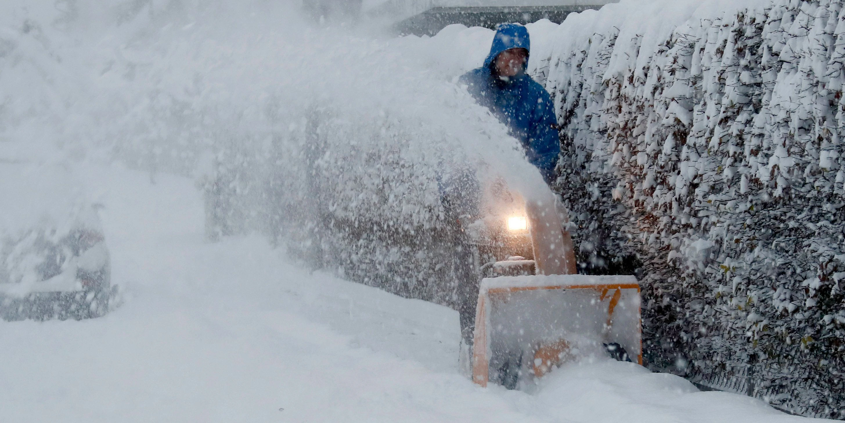 Schnee in Österreich