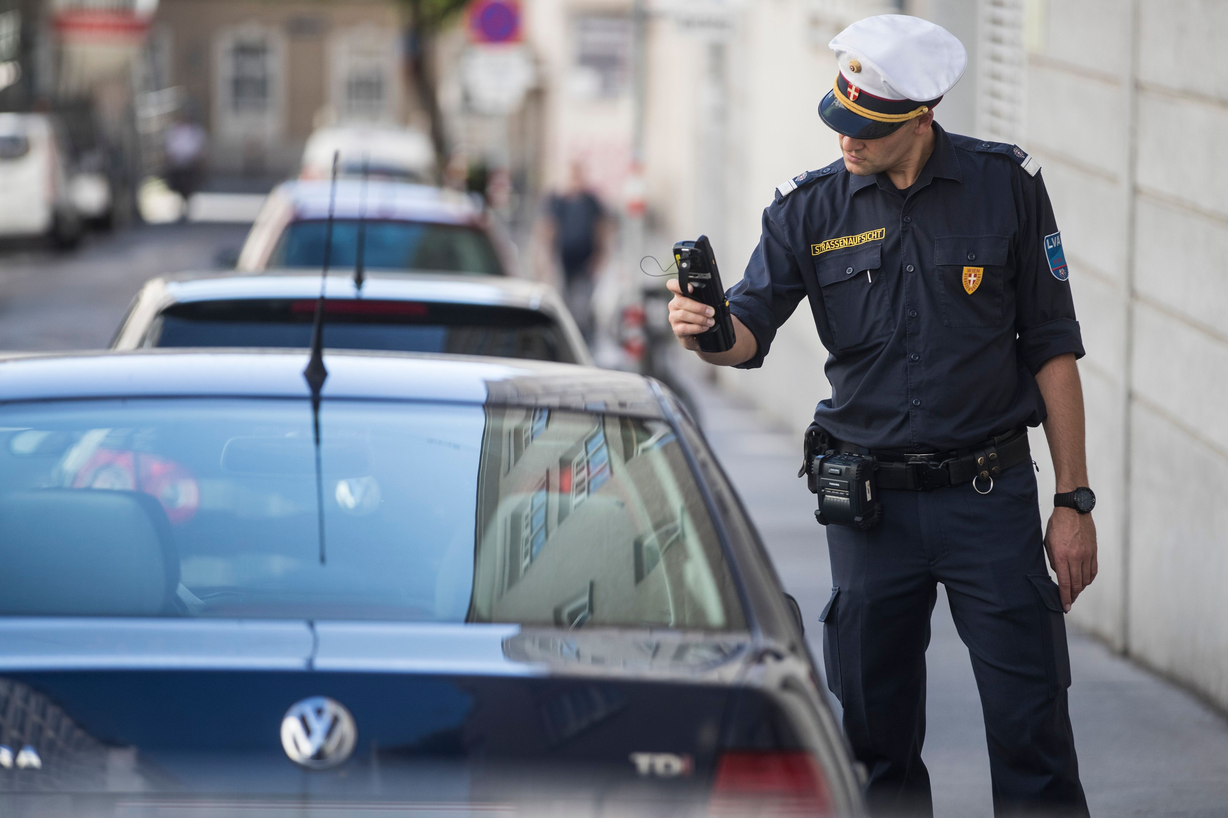 Parkgebühren in Wien könnten an das parkende Auto angepasst werden.