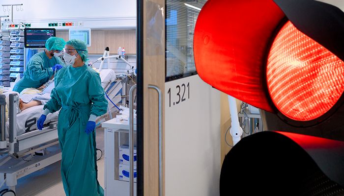 Zu hohes Infektionsgeschehen: Ganz Österreich bleibt auf Corona-Ampel tiefrot