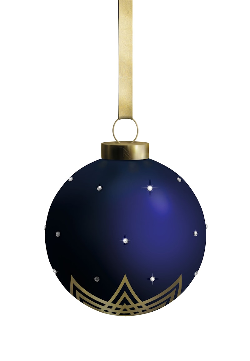 <strong></strong><strong>Nespresso</strong> Weihnachtskugel mit Swarovski® Kristallen