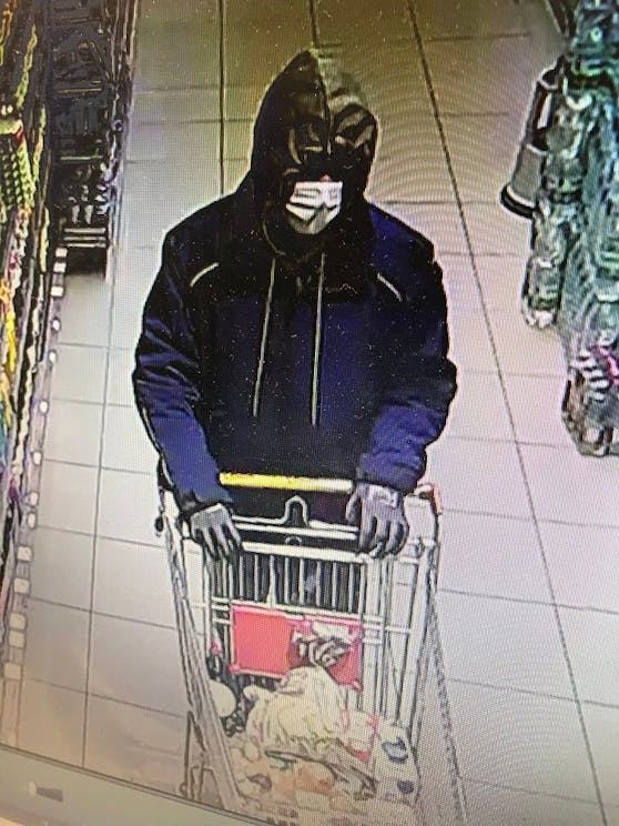 Der verdächtige Supermarkt-Räuber
