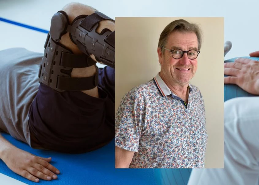 Reha-Patient Wolfgang Ivenz