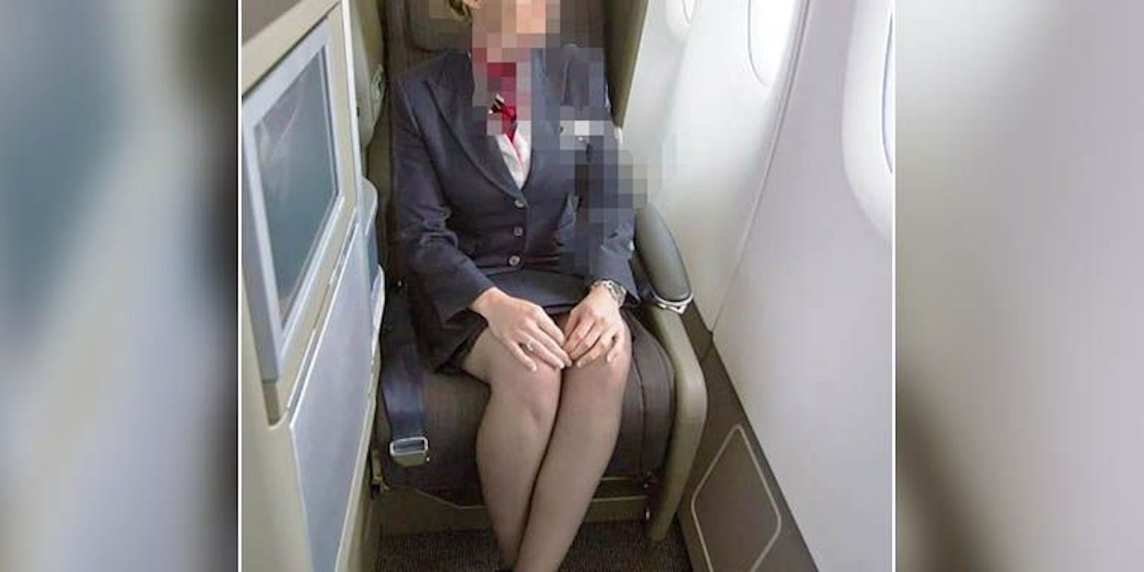 Ist SIE die Nackt-Stewardess mit den Liebesdiensten?