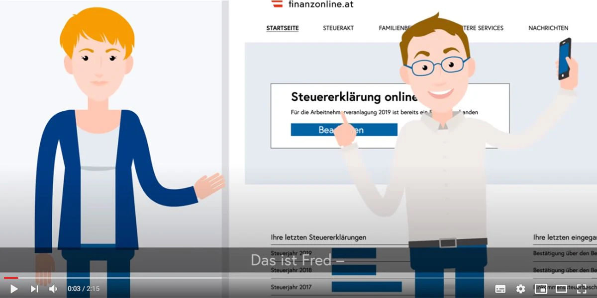 FinanzOnline mit “Fred”