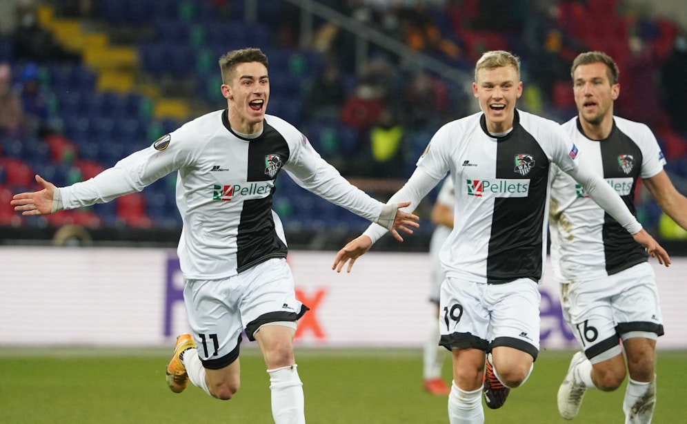 Wolfsberg jubelt über das Hammerlos Tottenham Hotspur.