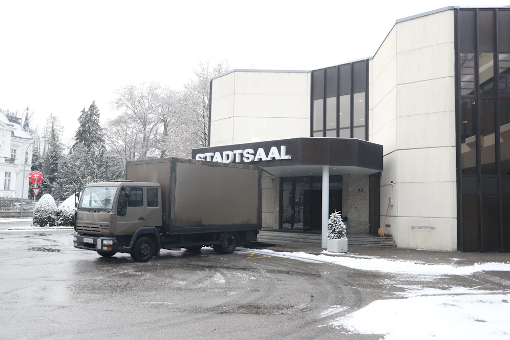 Auch in Steyr begann das Bundesheer mit dem Aufbau.
