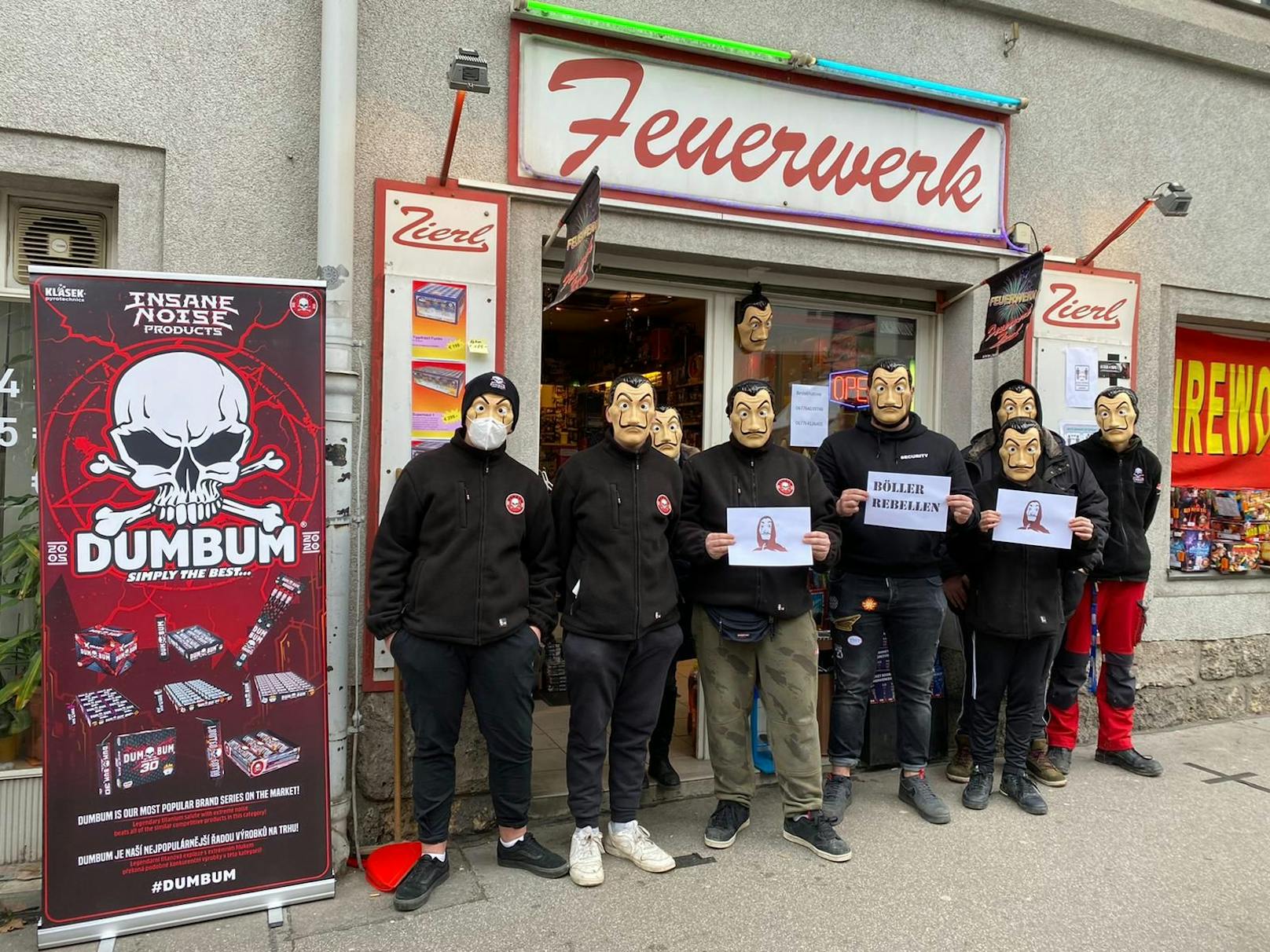 Die Böller-Rebellen aus dem Wiener Gemeindebau: "Wir sind keine Gesetzesbrecher."