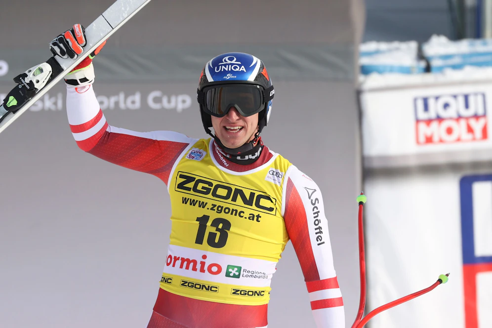Matthias Mayer feiert den ersten ÖSV-Saisonsieg. 
