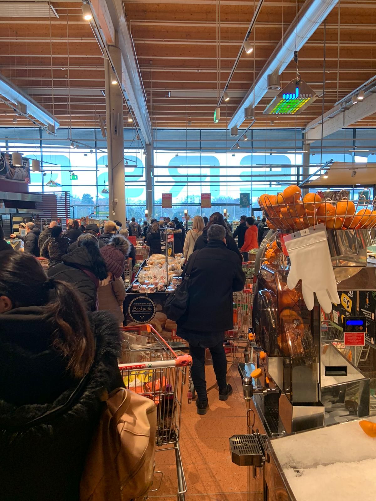 In Linz wartete ein 