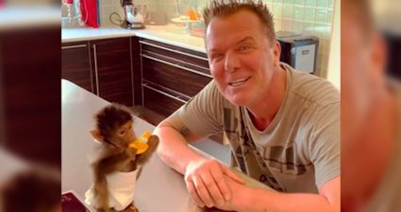 Protz-Prinz Marcus schenkt Tochter einen Affen