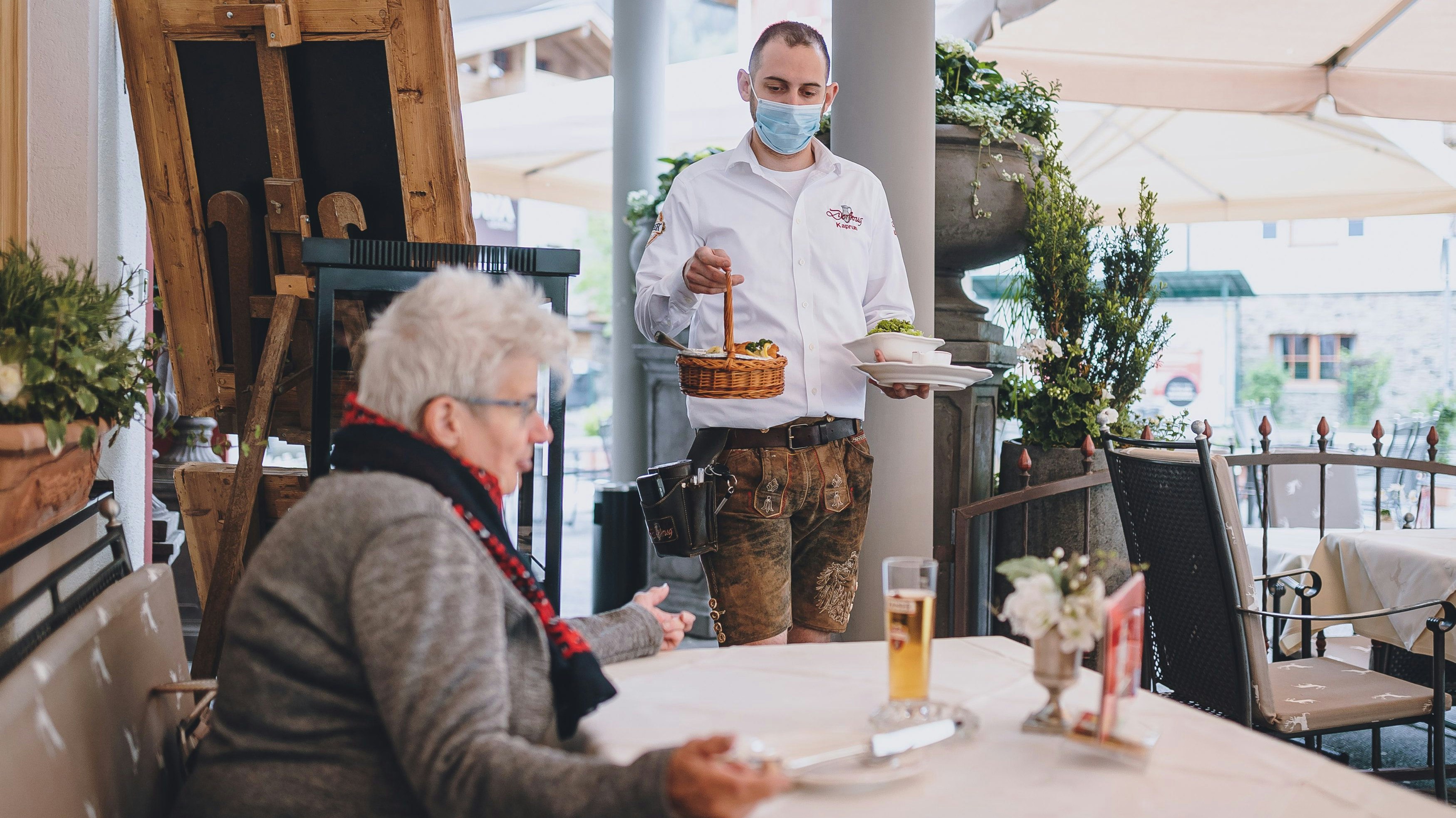 In der Gastronomie ist der Test eine Woche lang gültig.