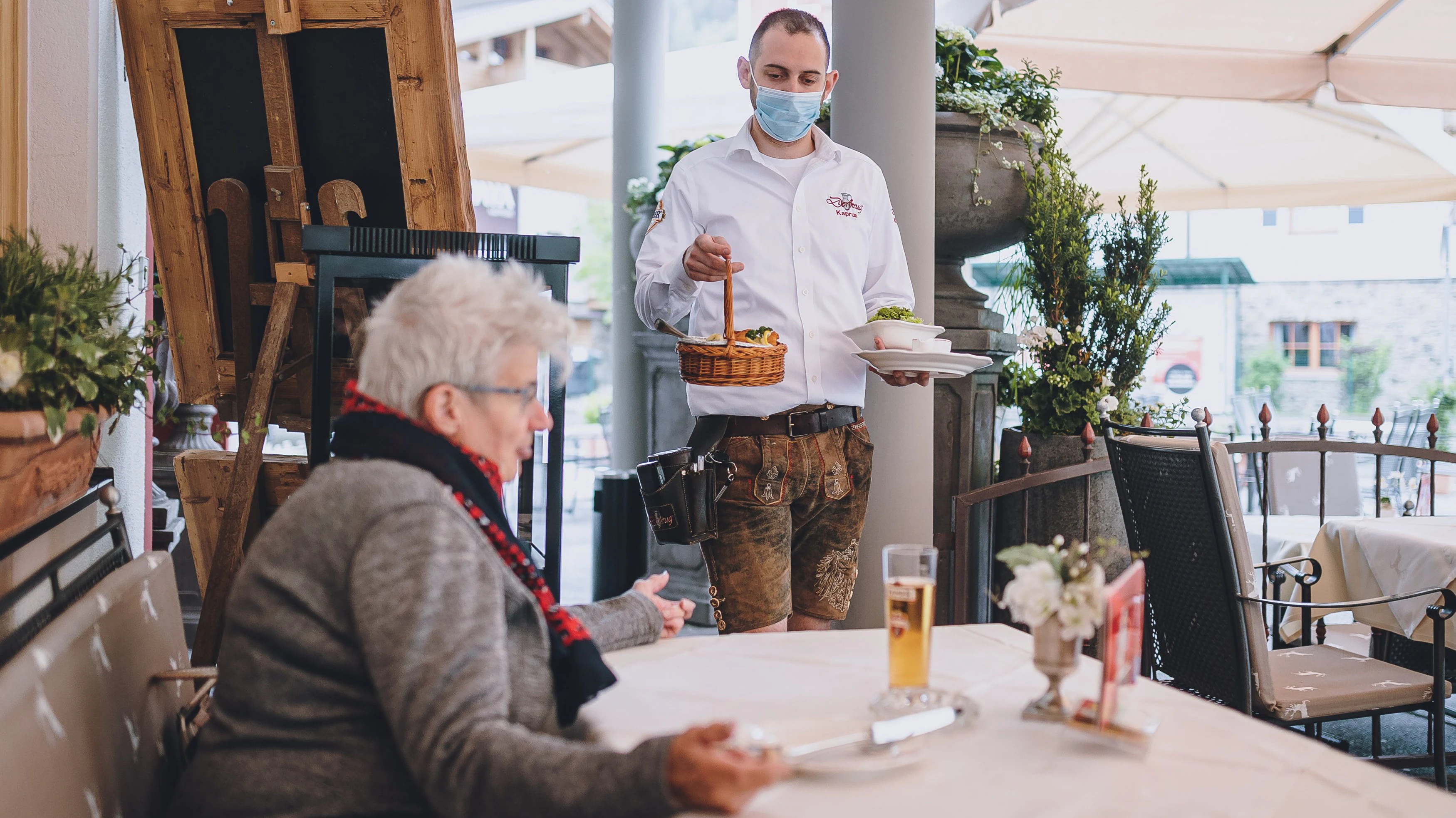In der Gastronomie ist der Test eine Woche lang gültig.