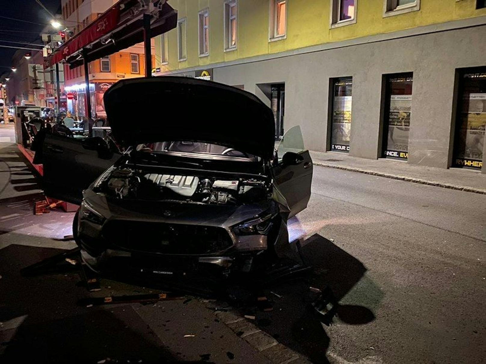 Crash in Wien-Ottakring