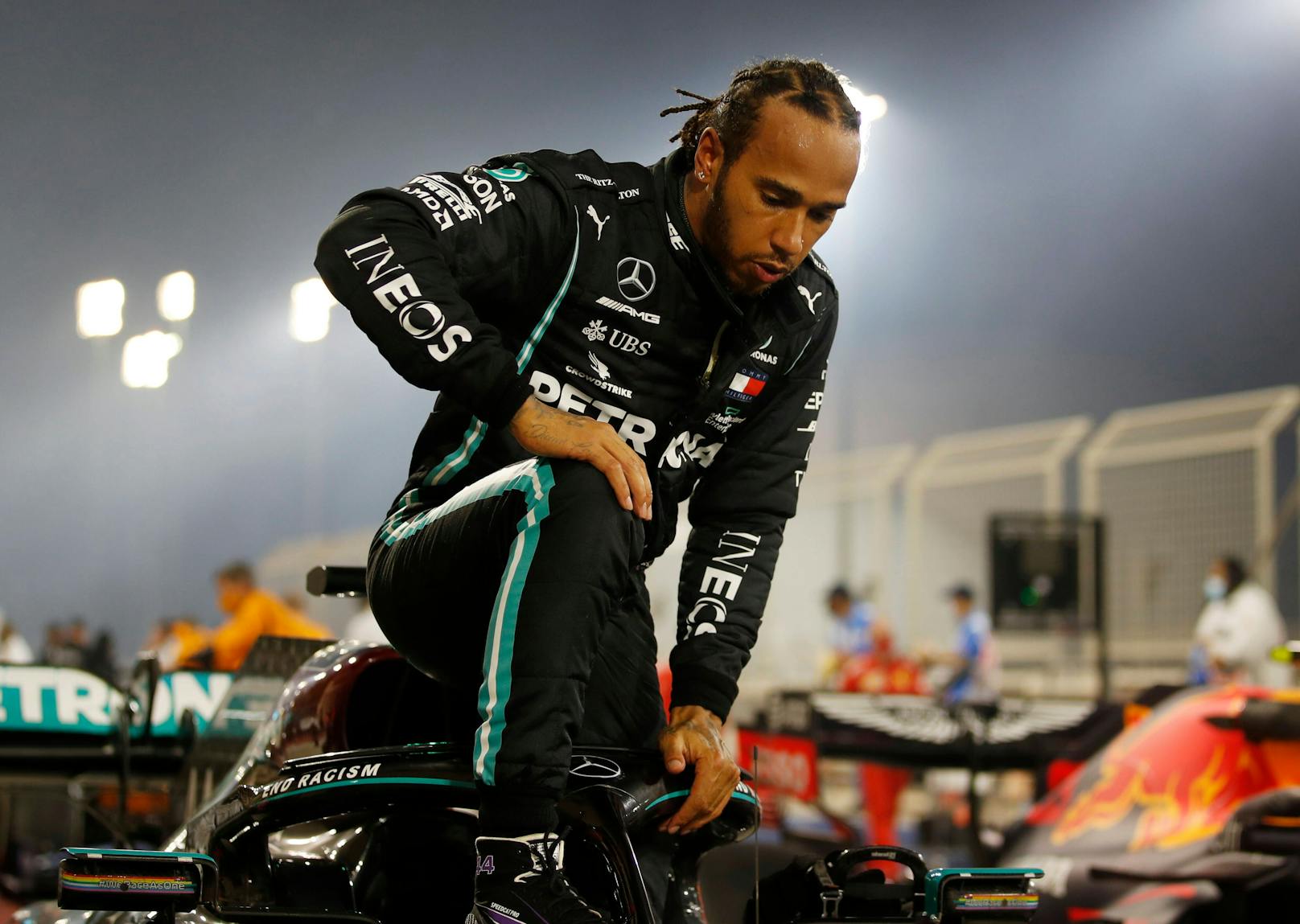 Lewis Hamilton: "Wir müssen vernünftig sein."