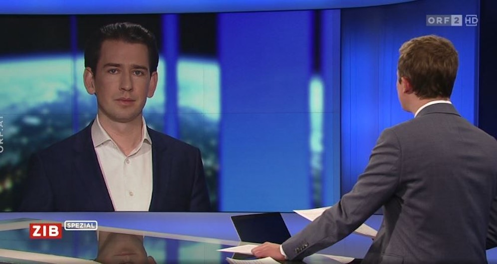 Bundeskanzler Sebastian Kurz (ÖVP) im Interview.