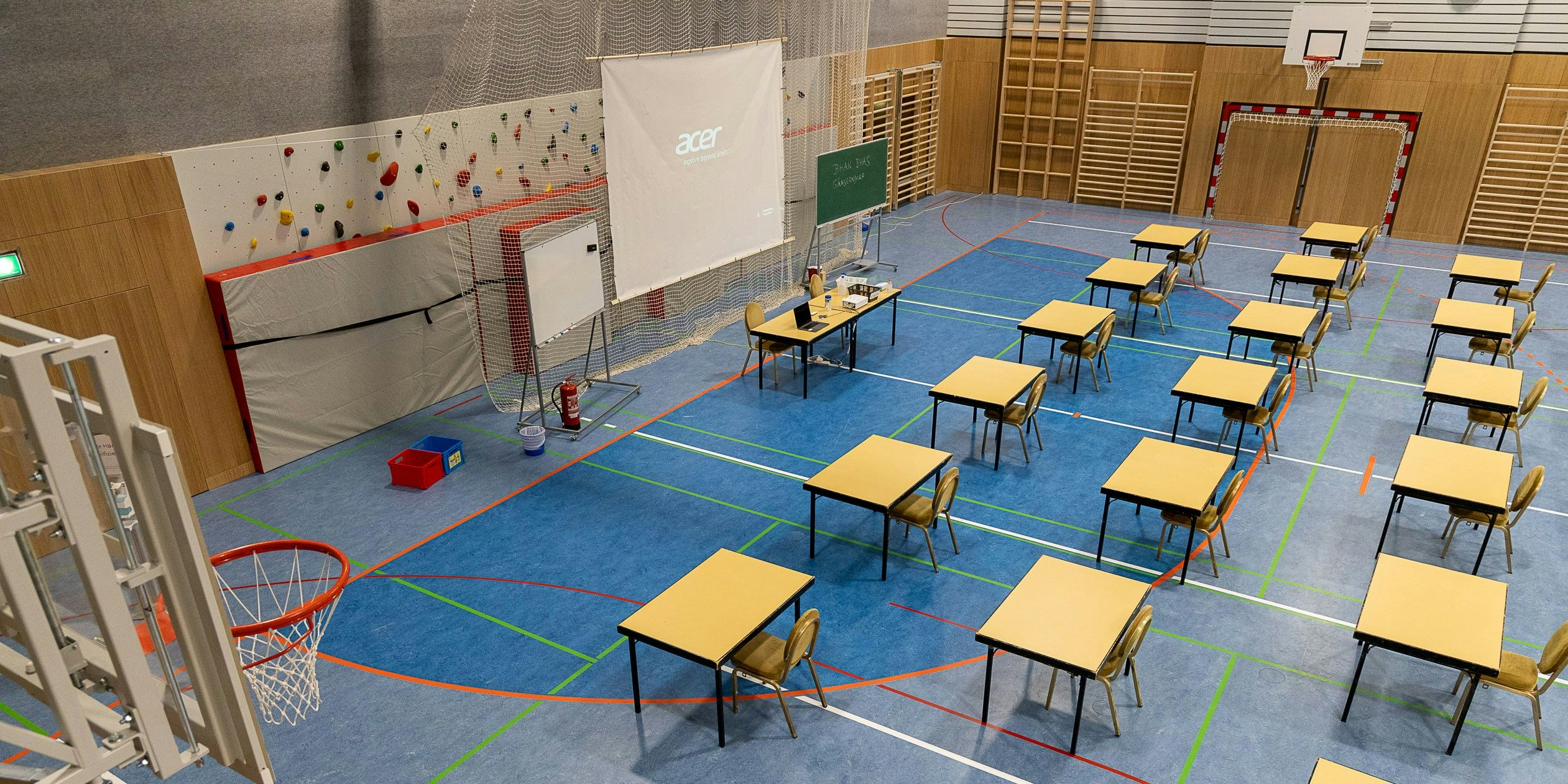 Das Ausweichquartier der BHAK und BHAS Gänserndorf