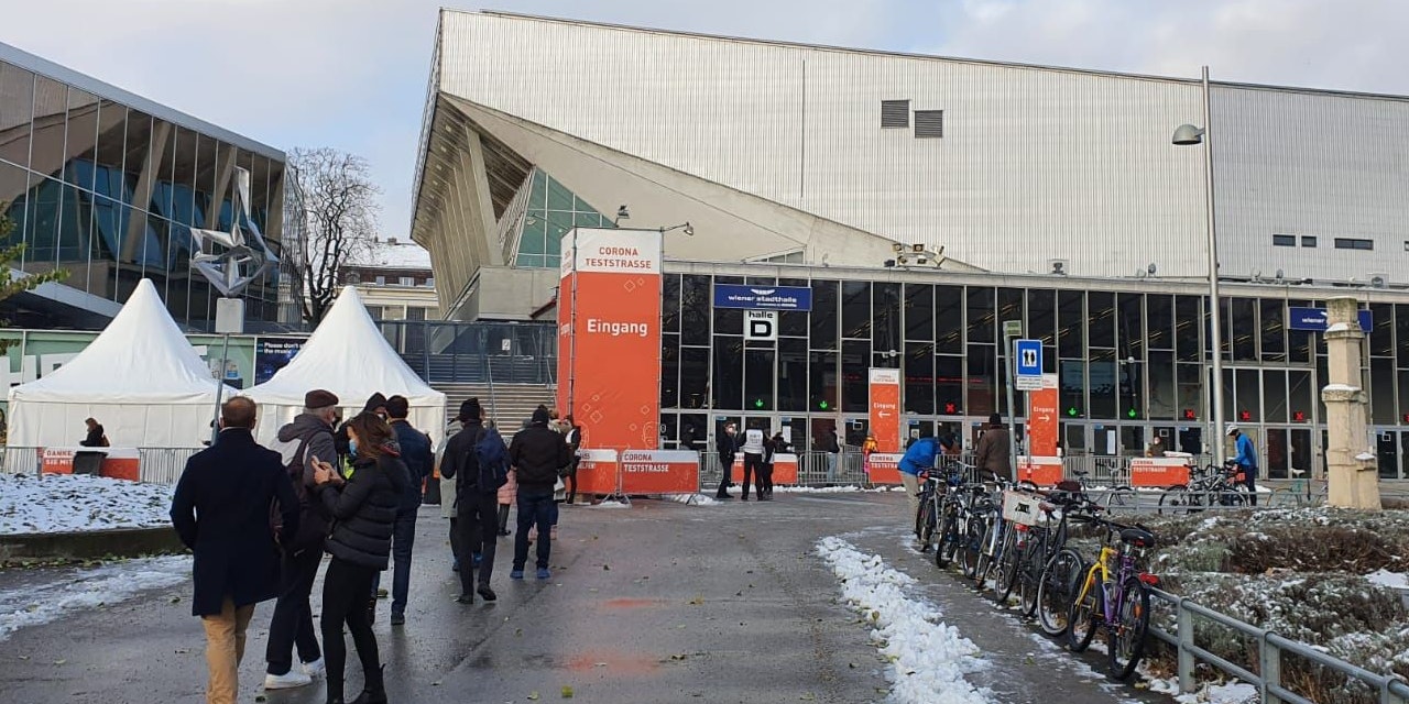 Lokalaugenschein: So läuft der Massentest in der Stadthalle