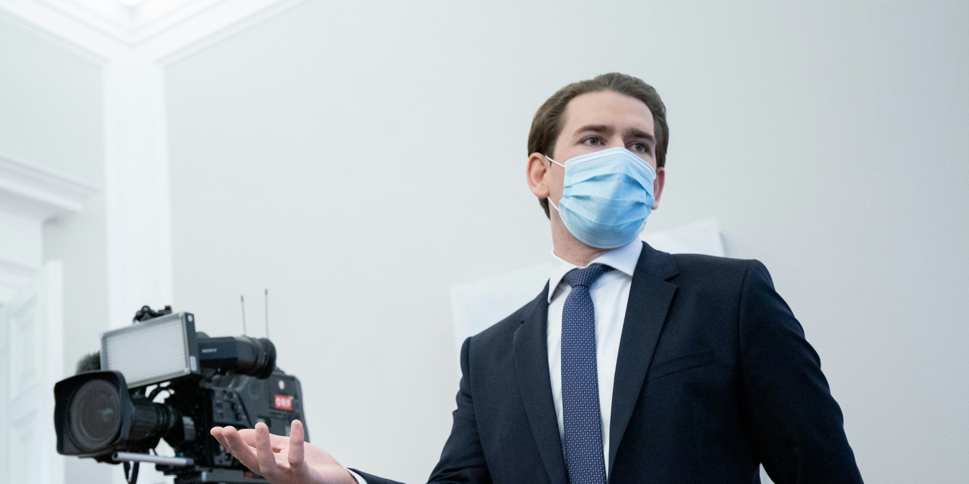 Bundeskanzler Sebastian Kurz am 2. Dezember 2020