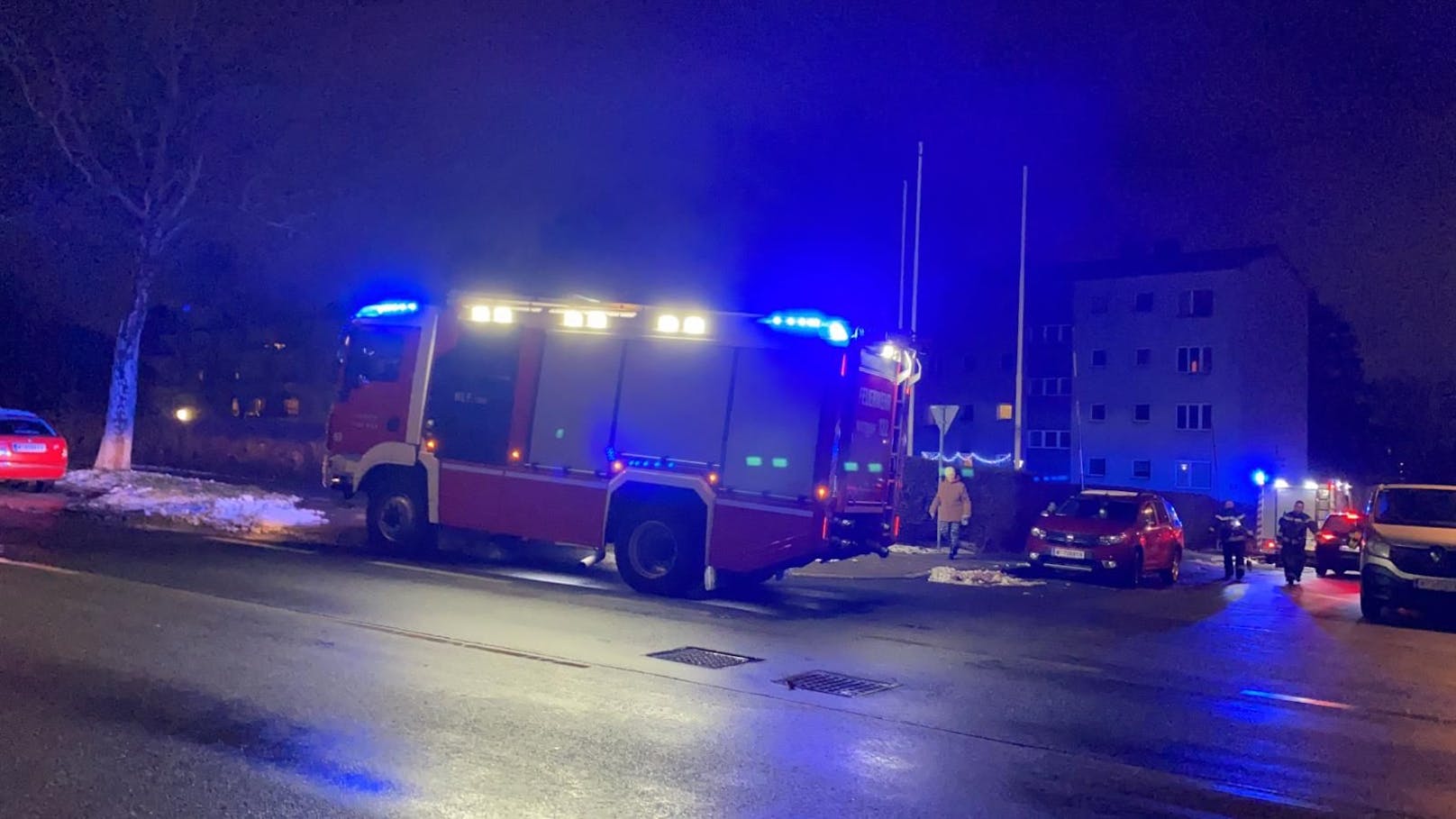 Feuerwehr-Einsatz in Wien-Liesing