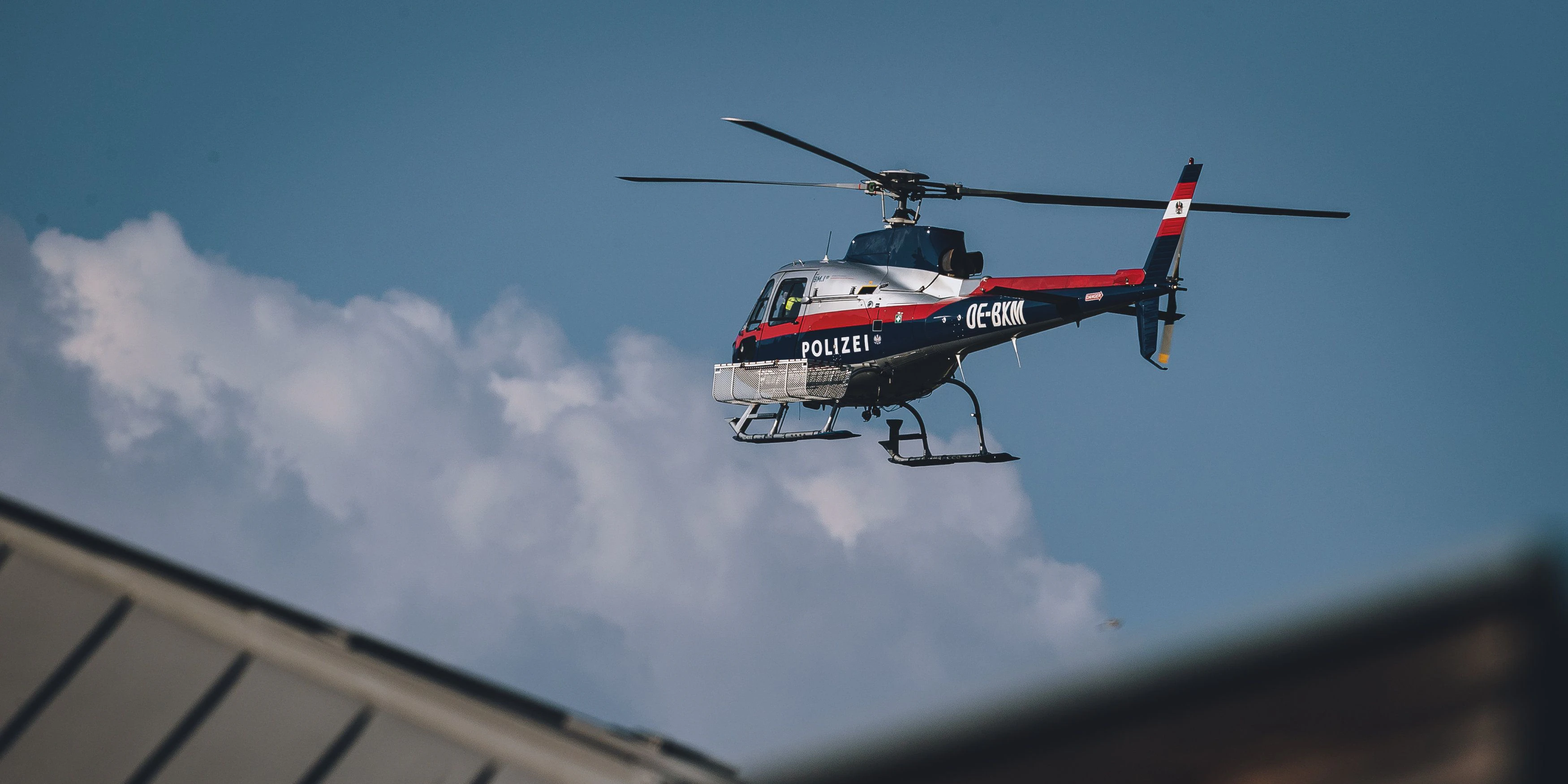 Polizeihubschrauber, Symbolbild