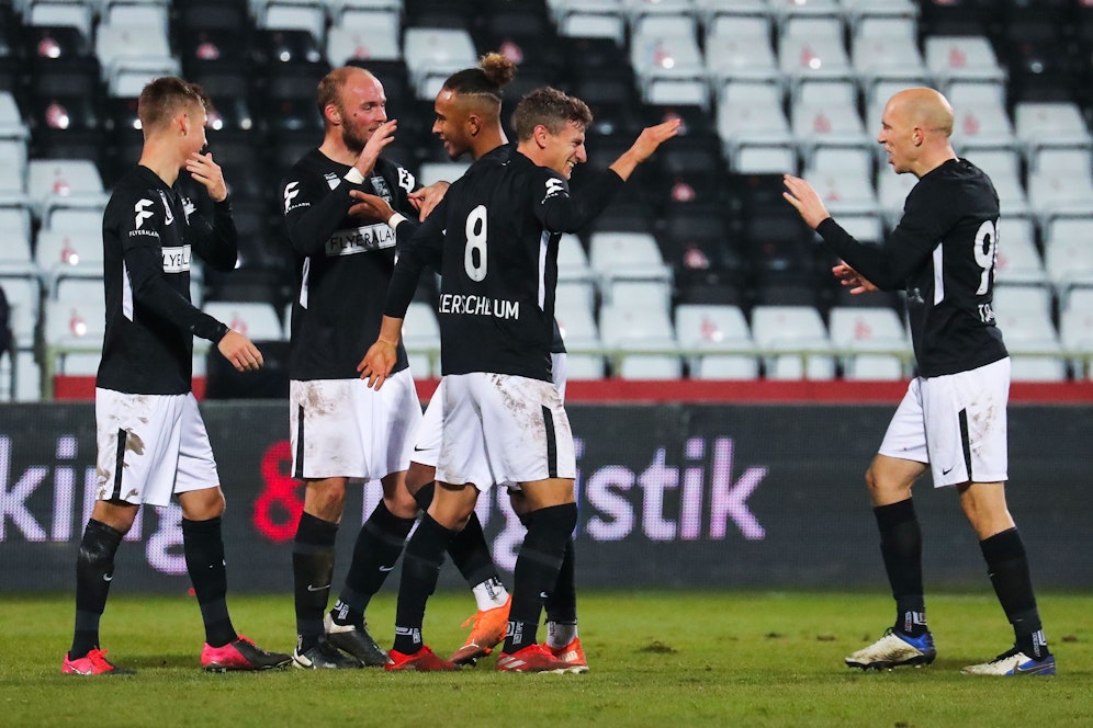 Roman Kerschbaum trifft gegen Salzburg. 