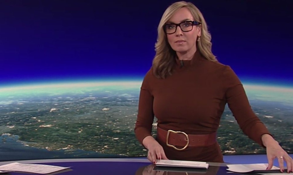 Nadja Bernhard in der ZIB 1