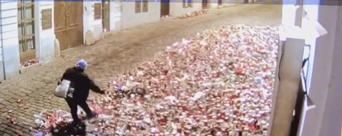 Vandalen-Akt auf Terror-Gedenkstätte in der Seitenstettengasse