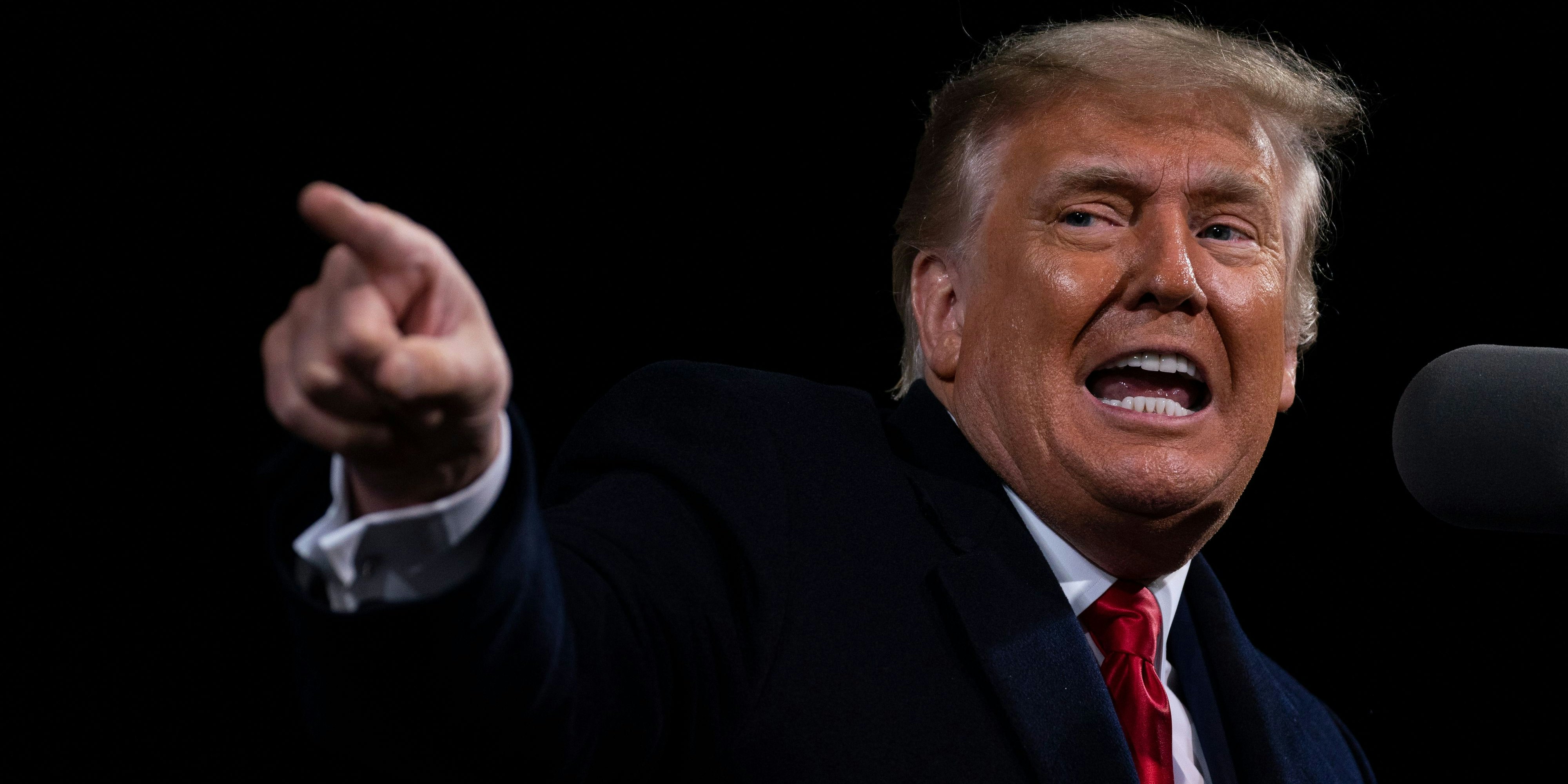 Trump: «Sie haben betrogen und unsere Präsidentenwahl manipuliert, aber wir werden trotzdem gewinnen.»