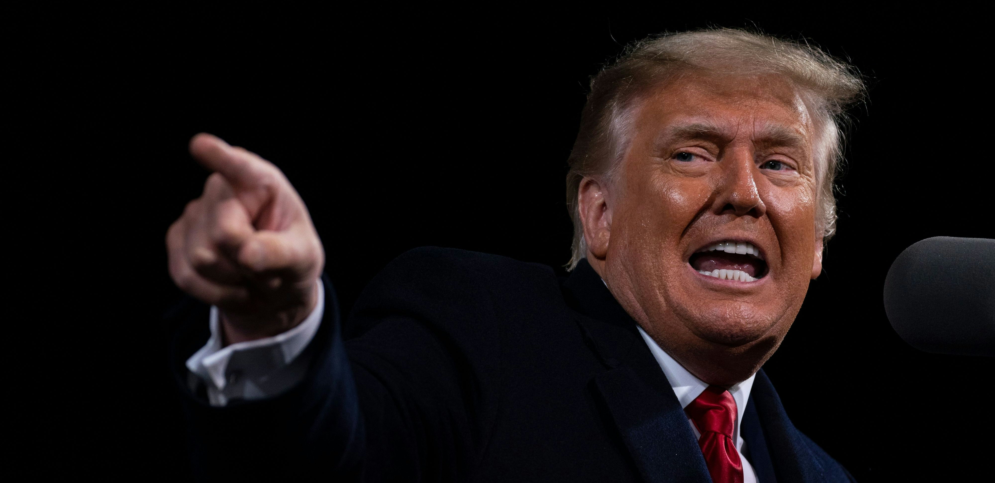 Trump: «Sie haben betrogen und unsere Präsidentenwahl manipuliert, aber wir werden trotzdem gewinnen.»