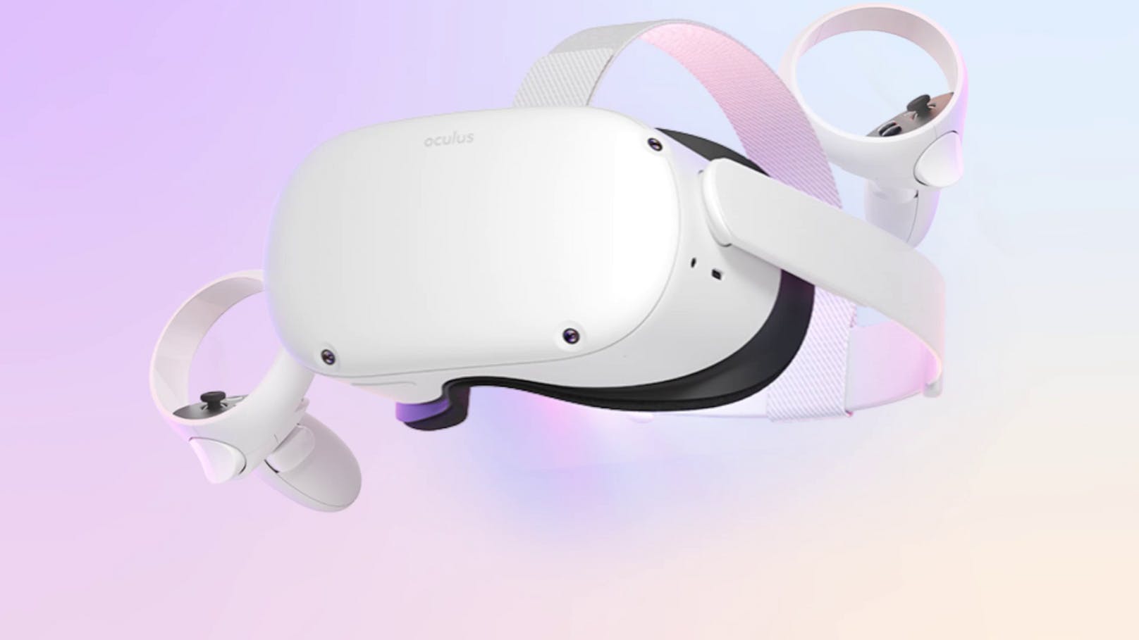 Die Oculus Quest 2 ist die neuste Generation VR-Brille, mit der du in virtuelle Welten eintauchen (und vielleicht dort andere Singles treffen) kannst. 349 Euro , bei Mediamarkt.