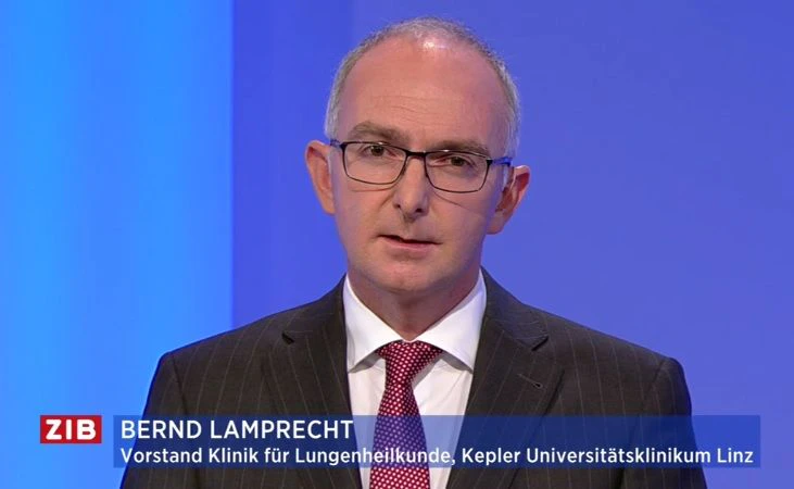Primar Bernd Lamprecht in einem Interview für die Zeit im Bild.
